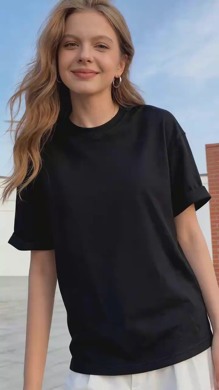 Summer Women's Route 66 Floral Shield 100 Years TShirt Cotton Sweat-wicking and Breathable Tee Streetwear Oversized Loose Casual